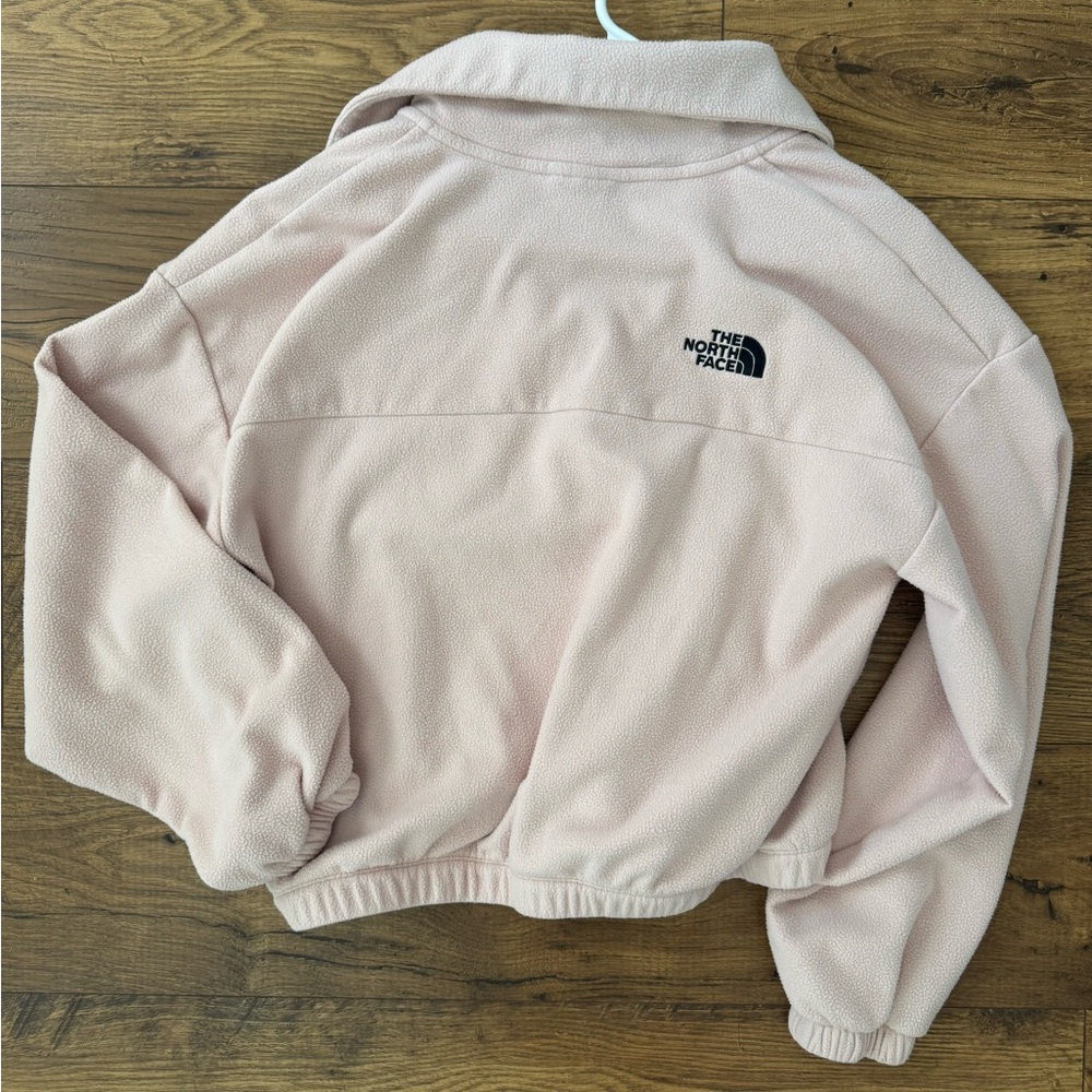The North Face Light Pink Fleece Pullover - Picture 2 of 3